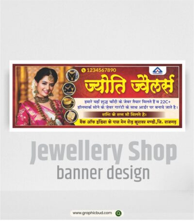 Jewellery shop banner design - graphicbud.com