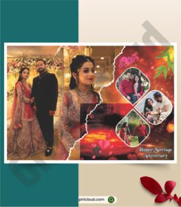 Marriage anniversary banner design cdr file - graphicbud.com