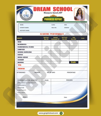 Progress report format cdr file