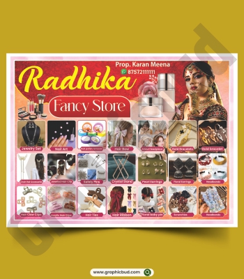 General store banner design